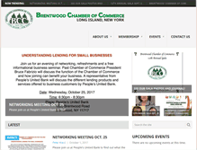 Tablet Screenshot of brentwoodchamber.org